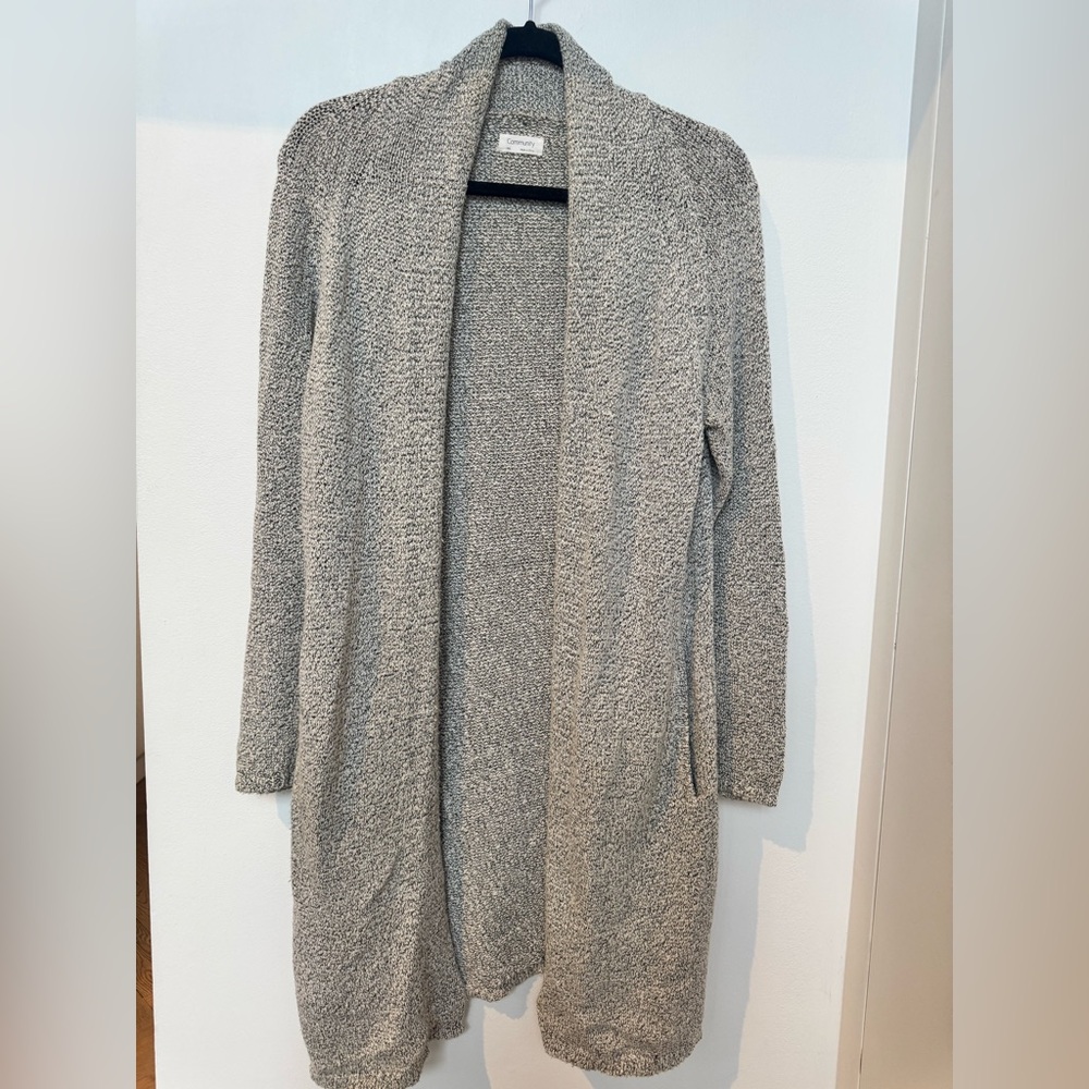 Heather Gray Women's Cardigan